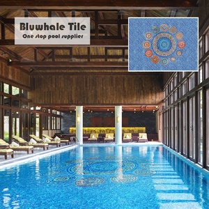 Nhà Máy Cung Cấp Trực Tiếp Khách Sạn Spa Vật Liệu Xây Dựng Trang Trí Tường Kính Khảm Nghệ Thuật Gạch Hồ Bơi - Product Image 1