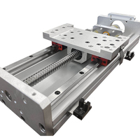 Accessoires pour machines CNC : Plateau linéaire électrique axe XY, vis à billes de haute précision, guides linéaires, rail de glissement transversal XY