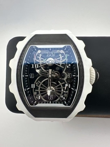 Montre tourbillon en acier inoxydable de haute qualité, tendance et élégante, avec un boîtier transparent, mouvement mécanique étanche. - Product Image 2