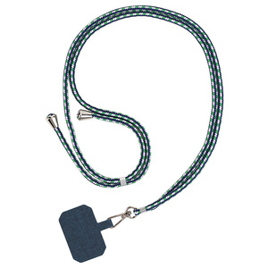 Lanière ajustable pour téléphone portable, pendentif mousqueton avec carte pour téléphone portable <span class=keywords><strong>iPhone</strong></span> Samsung - Product Image 2