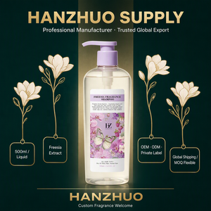 Champú Líquido con Fragancia a Fresia al por Mayor, 500ml, Suavizante, Sedoso, Hidratante, Nutritivo, Brillo, Cuidado del Cuero Cabelludo, Refrescante, Marca Privada - Product Image 6