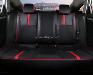 Per <span class=keywords><strong>Honda</strong></span> <span class=keywords><strong>Civic</strong></span> 2016-2021 <span class=keywords><strong>coprisedili</strong></span> auto Set completo in pelle accessori auto personalizzati impermeabile protezione sedile auto in pelle - Product Image 3