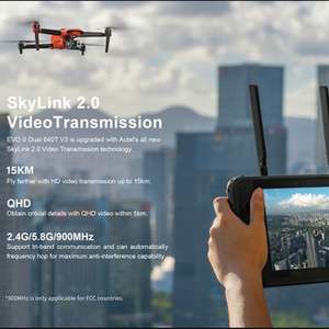 AUTEL EVO 640T V3 Integra un Sistema de Medición de Distancia Láser Infrarrojo con Zoom Gran Angular de 360° ° Dron con Sistema Anticolisión - Product Image 6