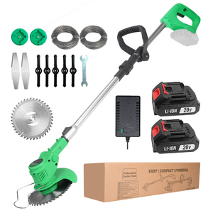 Máy cắt cỏ không dây hiệu quả với 4 thì và 2 thì có pin Li-ion kép để cắt tỉa và bảo trì vườn - Product Image 1