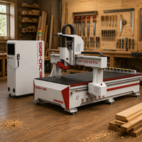 Machine de gravure sur bois CNC ATC de conception optimisée, routeur de fraisage CNC avec garantie de 2 ans