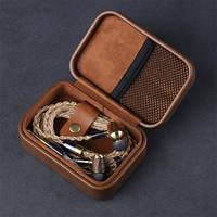 Organisateur de voyage en cuir PU pour appareils électroniques, sac de rangement pour câbles de voyage, petites boîtes à bijoux de voyage