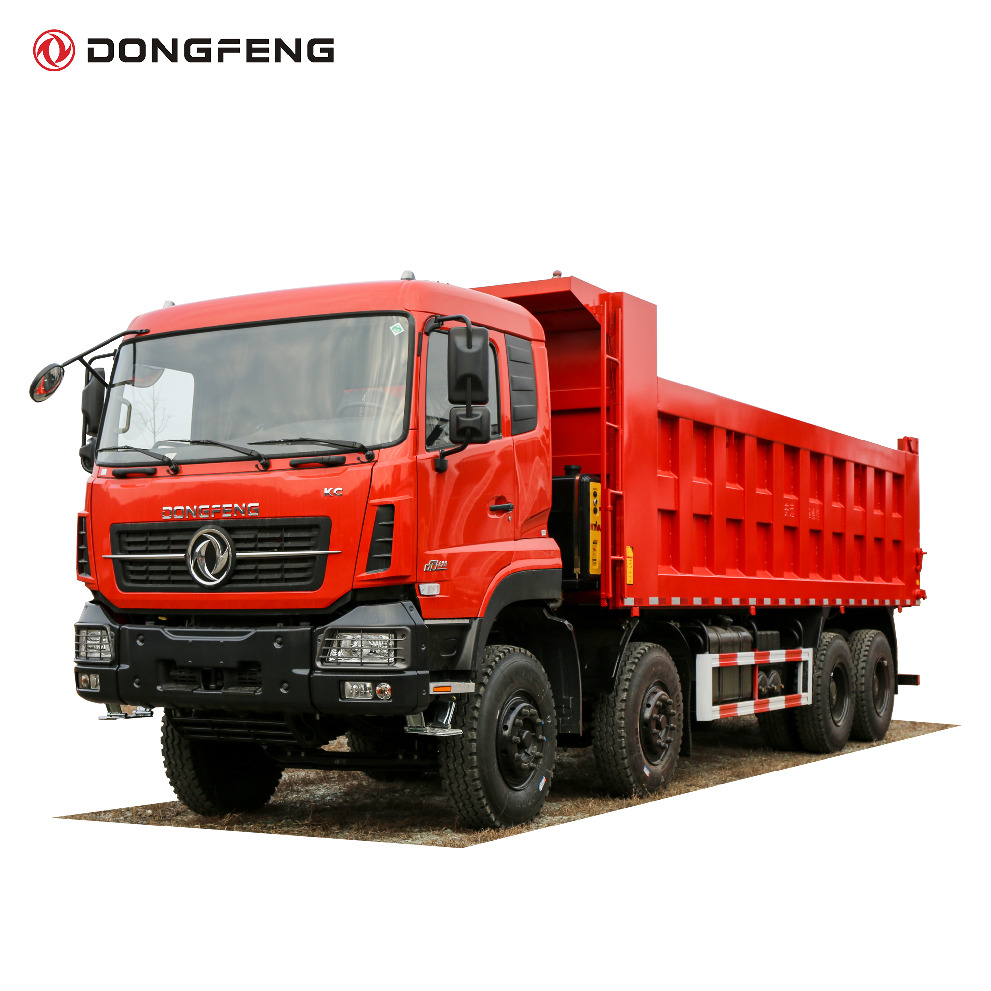 Dongfeng Muldenkipper GVW 60 Tonnen Design installiert 385 PS Dongfeng E5 Motor 8x4 Typ Kipper