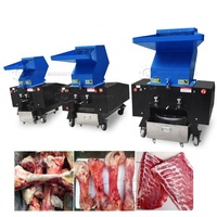 Usine de rendu de carcasse Machine de broyeur d'os de vache de déchets de poulet de poisson pour la nourriture de chien