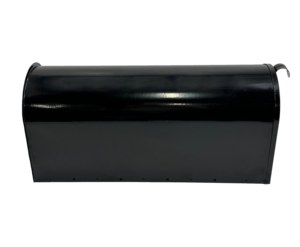 Buzón Rectangular Negro Moderno - Diseño Simple, <span class=keywords><strong>Placa</strong></span> de Acero Impermeable - Product Image 2