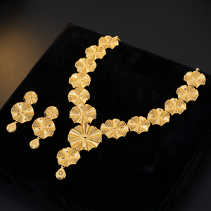 Collares de Microformado Chapados en Oro, Joyería Tradicional para Bodas y Ocasiones Especiales, Latón Chapado en Oro, Oro Laminado para Mujer - Product Image 2
