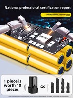 Perceuse-visseuse sans fil Deli, moteur sans balais, lithium, 21 réglages de couple, 10,8 V, 20 mm, perceuse électrique portable pour le bois, le métal et le béton