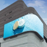 High Way Street Square P8 P10 Outdoor Pantalla 5000cd / Sqm Luminosité Fixe Led Prix du panneau d'affichage publicitaire