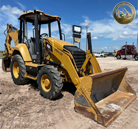 Chargeuse-pelleteuse Caterpillar 416F 416F2 420F d'occasion, fiable, faible kilométrage, 4x4, d'origine, pour projets de construction routière