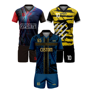 Kaus seragam sepak bola Retro, baju seragam sepak bola sublimasi, cepat kering, nyaman, kualitas tinggi - Product Image 1