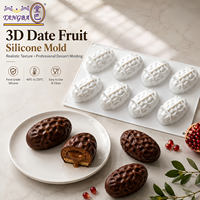 Molde de Silicona de Grado Alimenticio Tangba para Dátiles, Chocolate, Mousse, Caramelos, Repostería, Postres y Pasteles, Personalizable