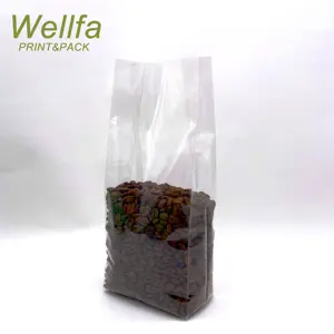 Прозрачная упаковка кофейных зерен/пластиковые пакеты для ледяных конфет