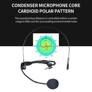 TNH UM-B01-1 UHF senza fili auricolare microfono con ricevitore ricaricabile per allenatore insegnante formazione Yoga insegnamento - Product Image 5