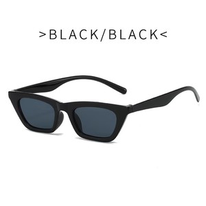 Nouvelle mode lunettes <span class=keywords><strong>de</strong></span> <span class=keywords><strong>soleil</strong></span> carrées œil <span class=keywords><strong>de</strong></span> chat petites lunettes anti UV classiques pour femmes lunettes <span class=keywords><strong>de</strong></span> <span class=keywords><strong>soleil</strong></span> bon marché vente en gros d'usine - Product Image 4