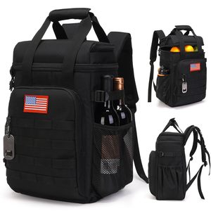 New Double-Layer Polyester Insulated Leakproof <b>Lunch</b> Cooler <b>Bag</b> with Thickened Handheld Design 24L Capacity <b>for</b> <b>Adult</b> Use - Product Image 1