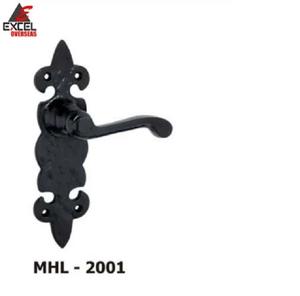 Precio Mayorista Superior: Manija de Palanca Antigua Maleable con Placa Trasera - Product Image 2