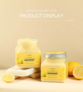 ครีมขัดผิวมะนาว350กรัมขัดผิวเรียบเนียนขัดผิวติดฉลากส่วนตัวครีมขัดผิวล้างผลไม้เกลือทะเลขัดผิว - Product Image 6