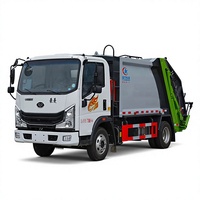 Camion Compacteur de Déchets 4x2 Direct Usine 6m³ – Camion de Collecte des Déchets Compacté pour l'Assainissement