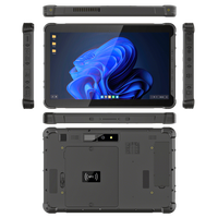 Tablet PC Industrial Resistente de 12'' con CPU I5-1235U, Sistema Operativo Windows, Pantalla de 500cd/m2, Wifi6, Puertos RJ45/RS232/HDMI, NFC, Escáner de Código de Barras 2D, UHF RFID