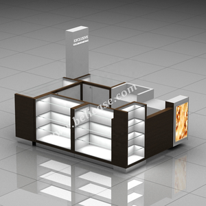 Cửa Hàng Đảo <span class=keywords><strong>Showcase</strong></span> Đồ Trang Sức Trang Sức Kiosk Đối Với Mall Nhỏ Bằng Gỗ Mall Kiosk Thiết Kế - Product Image 3