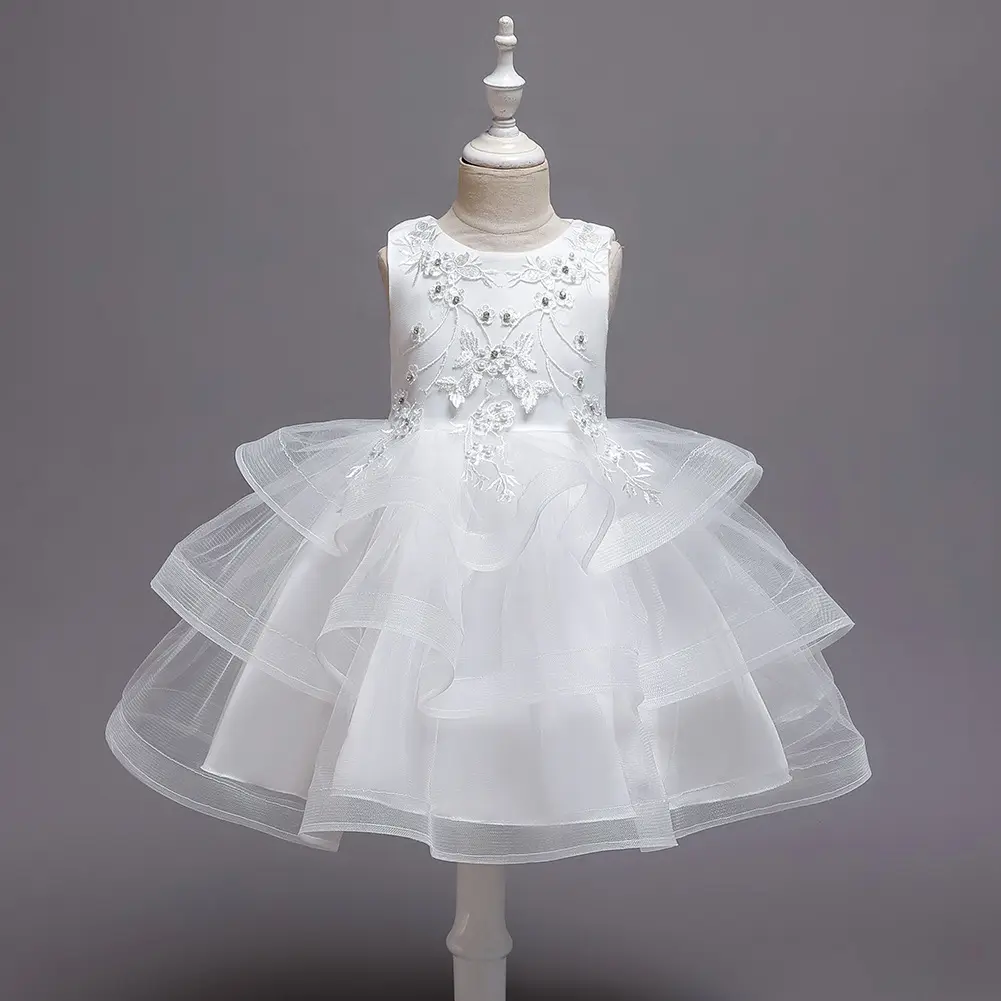 2013 Kids Party Dresses Wholesale Children Frock Flower Girl Puffy Birthday Party Fashion Show Dresses