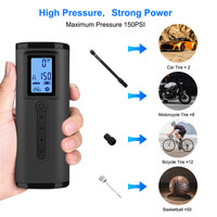 Newo 2023 Portable pneu pompe à Air Mini pneu pompe voiture compresseur d'air 12V Air pompe électrique compresseur de voiture