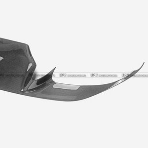 Couverture de séparateur avant en carbone sec de style OEM premium pour Ferrari F8 Tributo Spider 2019+ – Amélioration de l'habillage aérodynamique du pare-chocs avant - Product Image 4