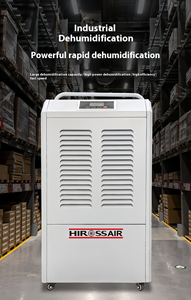 Système de climatisation domestique industriel 30 ~ 168L/D Puissant déshumidificateur de plantes de toit de plafond Air de refroidissement avec WiFi - Product Image 4