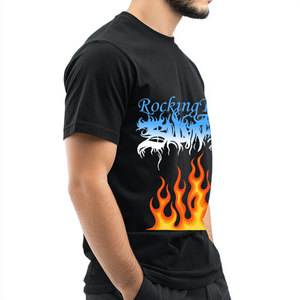 Tùy Chỉnh Thoải Mái Người Đàn Ông Của T-Shirts Nhanh Chóng Khô Polyester Cho Thăng Hoa Tùy Chỉnh Quần Áo - Product Image 3