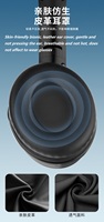 Headphone peredam kebisingan Earphone kabel Headset kabel dengan kontrol garis dengan mikrofon dari produsen