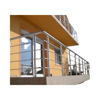 Garde-corps en fil d'acier inoxydable moderne Zhongchen pour terrasse extérieure, balcon, escalier, villa, hôtel, appartement