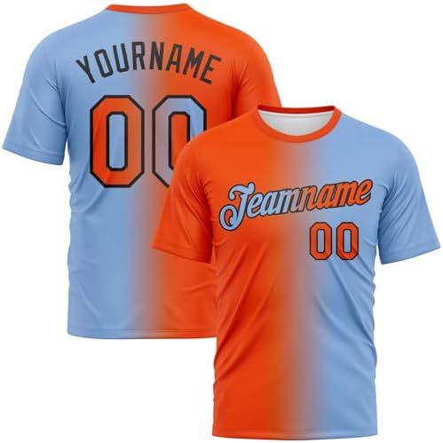 Bleu clair Orange