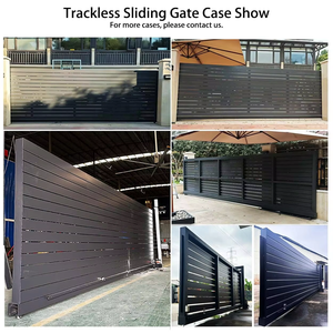 Oferta Especial: Portones Correderos Automáticos <span class=keywords><strong>de</strong></span> Aluminio con Recubrimiento en Polvo para Entrada <span class=keywords><strong>de</strong></span> Vehículos, Modernos y <span class=keywords><strong>de</strong></span> Privacidad, para Casa y Jardín - Product Image 5