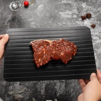 Plaque de décongélation rapide pour la cuisine et la maison, en alliage d'aluminium, pour décongeler rapidement les steaks, les aliments congelés et la viande