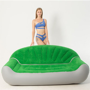 Dropshipping lit double floqué siège paresseux extérieur matelas gonflable chaise <span class=keywords><strong>sexuelle</strong></span> chaises et canapés gonflables - Product Image 5
