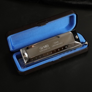 <span class=keywords><strong>Harmonica</strong></span> <span class=keywords><strong>chromatique</strong></span> polyphonique QiMEI en acier inoxydable à <span class=keywords><strong>12</strong></span> <span class=keywords><strong>trous</strong></span> et 48 notes, instrument de musique pour les professionnels - Product Image 3