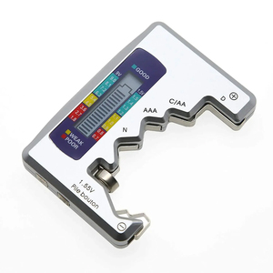 BT-886 블랙 휴대용 배터리 용량 표시기 컴팩트 사이즈 리튬 배터리 레벨 테스터 디지털 디스플레이 배터리 전압 측정기 - Product Image 2