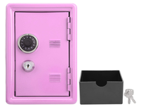 Mini coffre-fort et boîte à monnaie sécurisée, tirelire éducative pour enfants, rangement polyvalent pour objets de valeur à la maison, à l'école ou au bureau