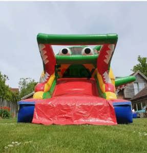 Glissière <span class=keywords><strong>gonflable</strong></span> de châteaux de saut de videurs chauds de fantaisie de la CE/glissière de ville de fête d'enfants/châteaux pleins d'entrain de houblon heureux pour extérieur en vente - Product Image 5