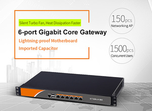 COMFAST Gigabit Intelligent gateway routing 6 port <strong>network</strong> hub AC core gateway AC <strong>controller</strong> - Product Image 2