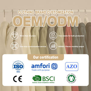 سترة ثقيلة بياقة قائمة بسحاب مطبوع حسب الطلب مع ياقة مطوية للأسفل طباعة منقوشة وتقنيات مطرزة - Product Image 5