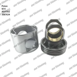 4059302 Piston N14 3087634 thích hợp cho các bộ phận động cơ Cummins