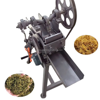 0.8-25mm petite machine de coupe de tabac électrique portable déchiqueteuse de feuilles de tabac automatique