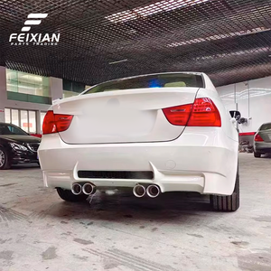 Nuovo Kit Carrozzeria Stile M3 per BMW <span class=keywords><strong>Serie</strong></span> 3 E90 <span class=keywords><strong>2005</strong></span>-2011, Paraurti Anteriore/Posteriore, Minigonne Laterali, Spoiler FEIXIAN - Product Image 4