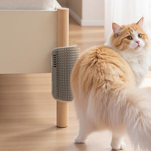 Kattenkrabpaal Zelfverzorgingsborstel met kattenkruid Krabbenverlichting Kam Haarverwijdering Jeukverlichting Zelfvermaak voor huisdieren - Product Image 2