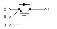 Module IGBT 1700V 400A à commutation simple, faibles pertes de commutation pour pilote de moteur, convertisseur haute puissance et onduleur